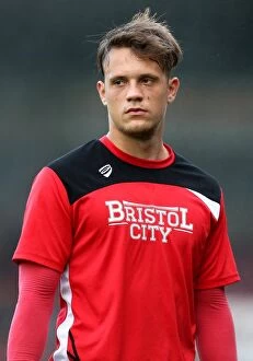 Images Dated 23rd August 2016: Bristol City's Ivan Lucic Prepares for Scunthorpe United Clash at Glanford Park
