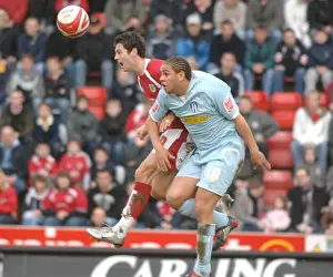 Bristol City V Colchester United Prints: Bristol City's Ivan Sproule in Action against Colchester United