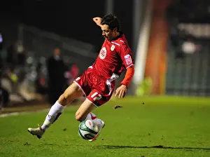 Bristol City V Plymouth Argyle Prints: Bristol City's Ivan Sproule in Action against Plymouth Argyle