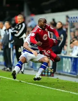 Bristol City's Jamal Campbell-Ryce Fouls by Bradley Orr during QPR vs
