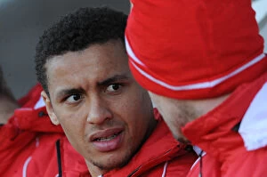 Images Dated 7th March 2015: Bristol City's James Tavernier in Action at Crawley Town's Broadfield Stadium, 07-03-2015