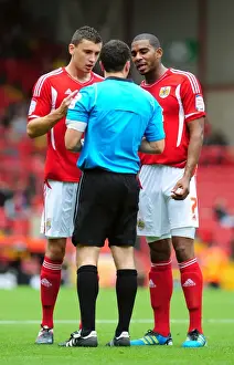 Bristol City V Brighton Prints: Bristol City's James Wilson Booked in Championship Clash vs