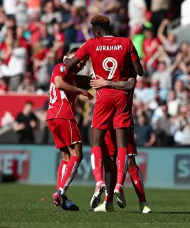 Bristol City's Jamie Paterson Celebrates Goal Against Barnsley in Sky Bet Championship (220417)