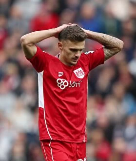 Images Dated 14th April 2017: Bristol City's Jamie Paterson Regrets Missed Opportunity Against Queens Park Rangers