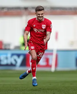 Bristol City V Queens Park Rangers Prints: Bristol City's Jamie Paterson Scores Thrilling Goal Against Queens Park Rangers in Sky Bet Championship Match
