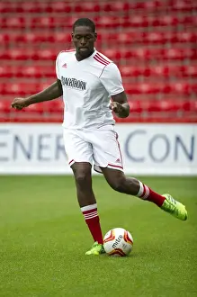 Bournemouth V Bristol City Prints: Bristol City's Jay-Emmanuel Thomas in Action at Bournemouth Pre-Season Friendly (2013)