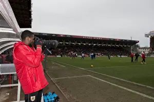 Bristol City V Rochdale Prints: Bristol City's Jay Emmanuel-Thomas in Action Against Rochdale, February 2015