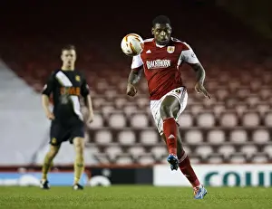 Gate Prints: Bristol City's Jay Emmanuel-Thomas in Action during Sky Bet League One Match against Port Vale