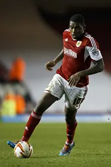 Gate Prints: Bristol City's Jay Emmanuel-Thomas in Action during Sky Bet League One Match vs Port Vale