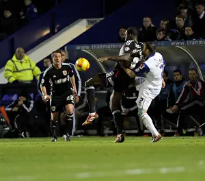 Bristol City's Jay Emmanuel-Thomas Celebrates Possession Against Tranmere Rovers, Sky Bet League One, 16th November 2013