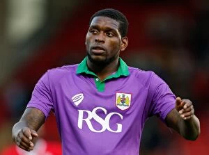 Images Dated 25th October 2014: Bristol City's Jay Emmanuel-Thomas Disappointed After 2-2 Draw with Barnsley