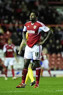Bristol City V Brentford Prints: Bristol City's Jay Emmanuel-Thomas Disappointed After Loss to Brentford