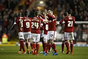 Gate Prints: Bristol City's Jay Emmanuel-Thomas Scores Fourth Goal in 4-0 Victory over Port Vale