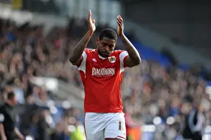 Bristol City's Jay Emmanuel-Thomas Scores at Shrewsbury Town, March 8, 2014