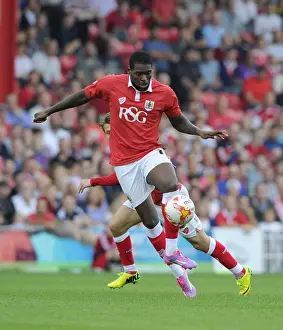 Bristol City V Scunthorpe Prints: Bristol City's Jay Emmanuel-Thomas Shines in Sky Bet League One Clash Against Scunthorpe United