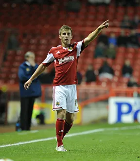 Bristol City's Joe Bryan in Action at Ashton Gate, September 2013