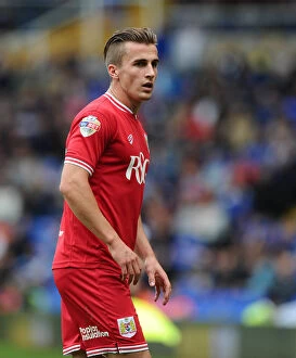 Images Dated 12th September 2015: Bristol City's Joe Bryan in Action Against Birmingham City - Sky Bet Championship Clash