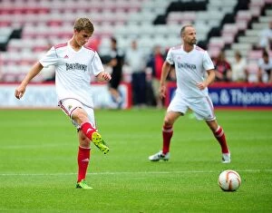 Images Dated 27th July 2013: Bristol City's Joe Bryan in Action Against Bournemouth, 2013