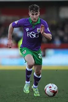 Bristol City's Joe Bryan in Action at Crawley Town's Broadfield Stadium, Sky Bet League One, March 7, 2015