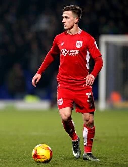 Images Dated 30th December 2016: Bristol City's Joe Bryan in Action against Ipswich Town, Portman Road, December 30, 2016