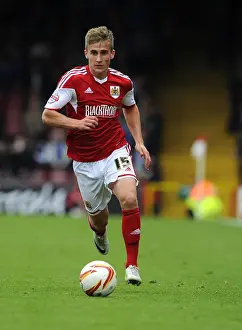 Bristol City V Peterborough Prints: Bristol City's Joe Bryan in Action Against Peterborough United at Ashton Gate