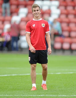 Images Dated 29th July 2014: Bristol City's Joe Bryan in Action during Pre-Season Friendly against Cheltenham Town, 2014