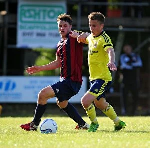 Images Dated 3rd July 2013: Bristol City's Joe Bryan in Action during Pre-Season Friendly against Ashton and Backwell United