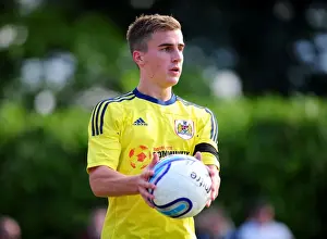 Bristol City's Joe Bryan in Action: Pre-Season Friendly vs. Ashton and Backwell United (July 3, 2013)