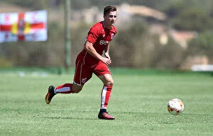 Images Dated 22nd July 2016: Bristol City's Joe Bryan in Action Against UCAM during Pre-season Friendly at La Manga Training