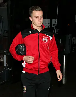 Fleetwood Town V Bristol City Prints: Bristol City's Joe Bryan Arrives at Highbury Stadium Ahead of Fleetwood Town Clash (FA Cup Replay)