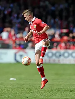 Title Prints: Bristol City's Joe Bryan Celebrates Goal Against Coventry City