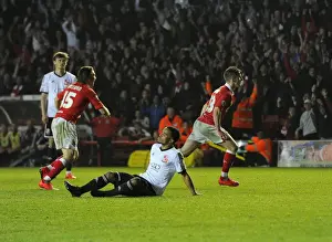 Swindon Prints: Bristol City's Joe Bryan Celebrates Goal Against Swindon Town