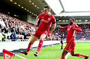 Bristol City's Joe Bryan Celebrates Thrilling Win Against Cardiff City