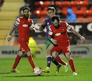 Leyton Orient V Bristol City Prints: Bristol City's Joe Bryan Chases Down Chris Dagnall of Leyton Orient in Sky Bet League One Clash