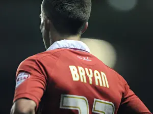 Bristol City V Bradford Prints: Bristol City's Joe Bryan: Detailed Shot from the Sky Bet League One Match Against Bradford City