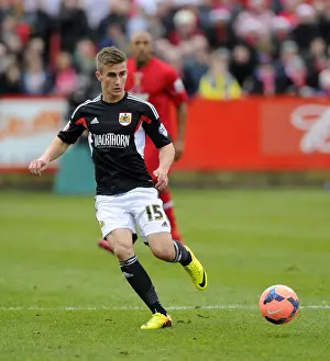 Tamworth V Bristol City Prints: Bristol City's Joe Bryan in FA Cup Action - Tamworth vs. Bristol City, Second Round