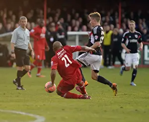 Bristol City's Joe Bryan Faces Off Against Tamworth's Wayne Thomas in FA Cup Second Round Clash