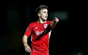 Adams Park Prints: Bristol City's Joe Bryan Points the Way in EFL Cup Clash Against Wycombe Wanderers