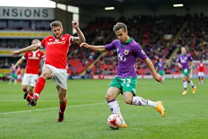 Barnsley V Bristol City Prints: Bristol City's Joe Bryan Scores at Barnsley's Oakwell Stadium, October 2014
