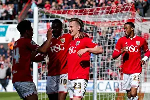 Bristol City's Joe Bryan Scores Decisive Goal Against Huddersfield Town: 2-0 Lead at Ashton Gate