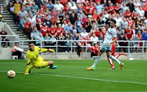 Bristol City V Aston Villa Prints: Bristol City's Joe Bryan Scores the Winner Against Aston Villa in Sky Bet Championship Match