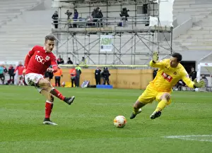 Bristol City V Bolton Wanderers Prints: Bristol City's Joe Bryan Scores the Winner Against Bolton Wanderers in 2016 Championship Match