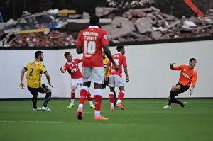 Bristol City's Joe Bryan Scores the Winning Goal Against Oxford United at Ashton Gate, Capital One Cup First Round