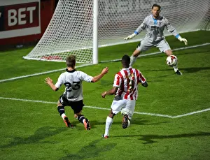 Whaddon Road Prints: Bristol City's Joe Bryan Sends a Cross at Cheltenham Town's Whaddon Road (Pre-Season Friendly)