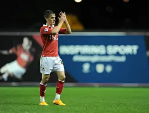 Bristol City's Joe Bryan Substituted During Bristol City v AFC Wimbledon Match, Ashton Gate, 11/11/2014