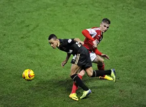 Bristol City V Crawley Town Prints: Bristol City's Joe Bryan Tackles in Barclays Premier League Clash Against Swansea City