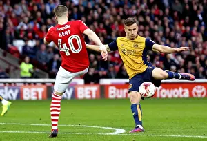 Barnsley V Bristol City Prints: Bristol City's Joe Bryan Takes Shot at Oakwell Stadium during Barnsley vs