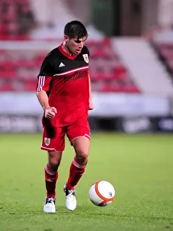 Pre Season Prints: Bristol City's Joe Edwards in Action Against Dunfermline Athletic