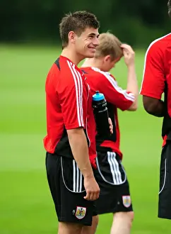Bristol City's Joe Edwards in Action during Pre-Season Training