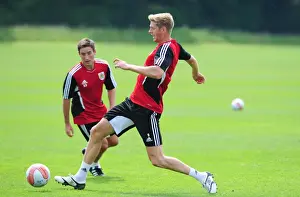 Pre-season Training Prints: Bristol City's Jon Stead: Pre-Season Training Intensity
